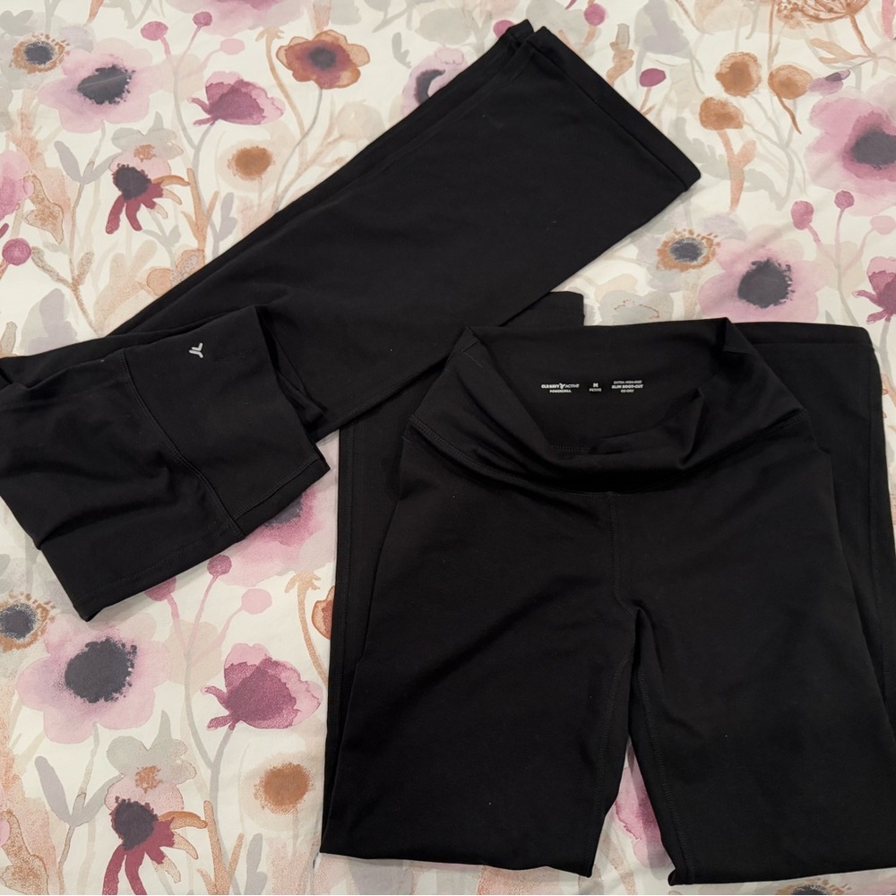 Old Navy Black Yoga Pants Petite M